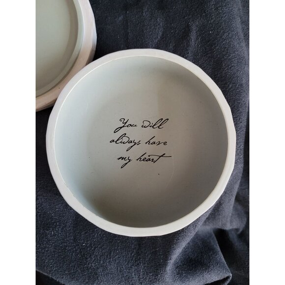 Willow Tree Hand-Painted Heart Box - Picture 3 of 4